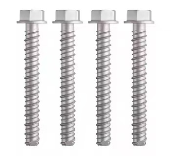 304/316 Stainless Steel Hex Flange Head Concrete Screws